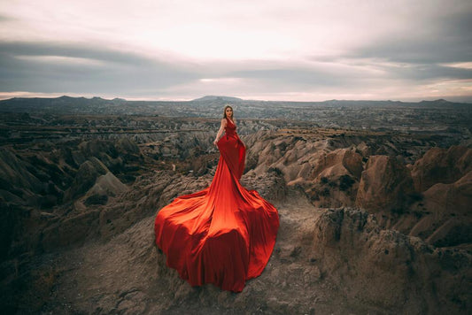 Vestido de Fiesta Rojo