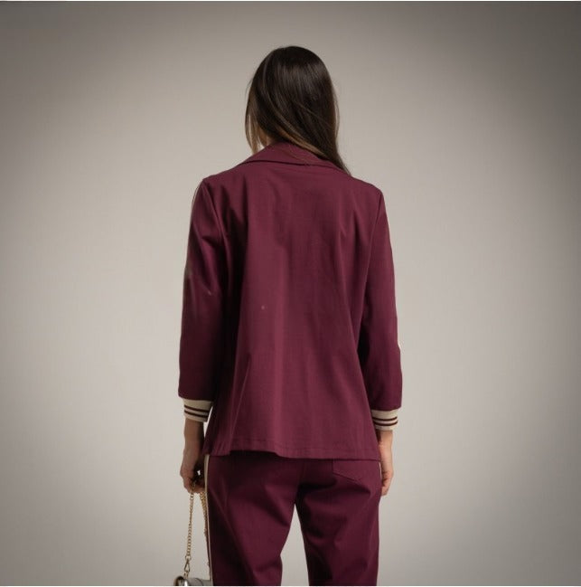 Blazer sport color burgundy