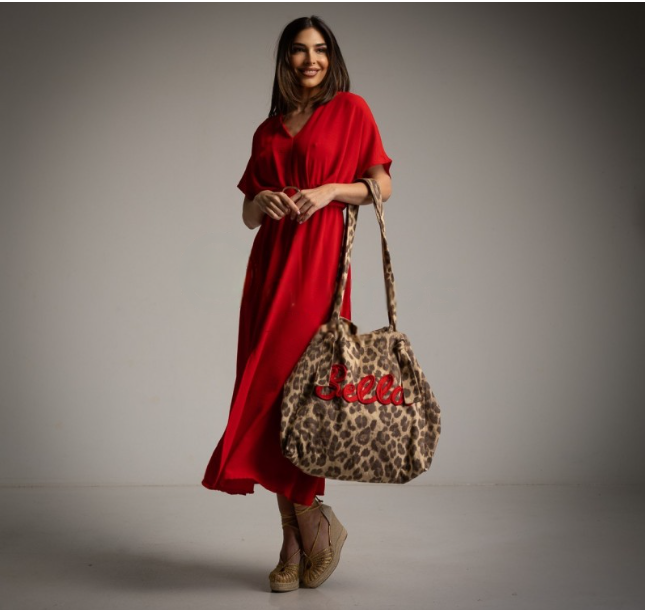 Bolso Casual Animal Print Carlota and CO