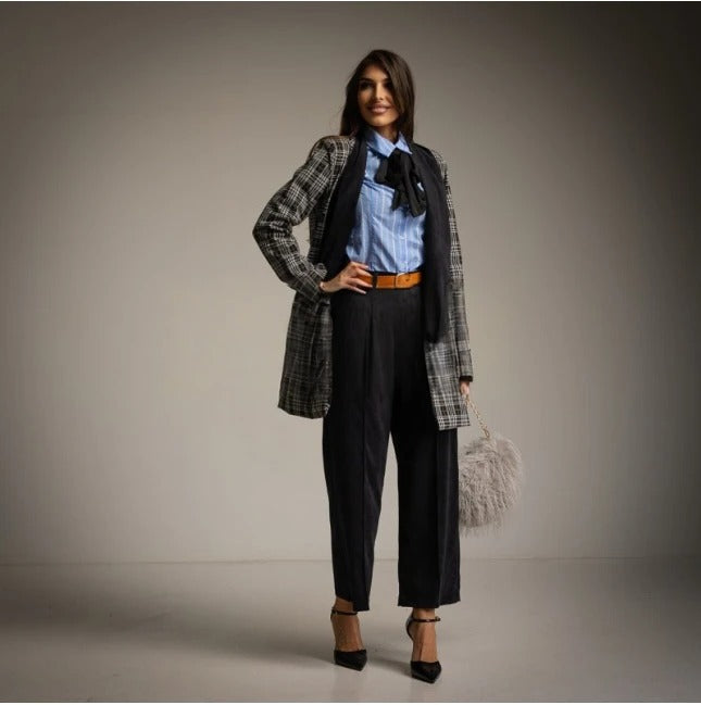 Bolso Pelo Gris ZARA