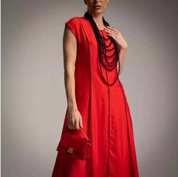 Vestido Casual Rojo