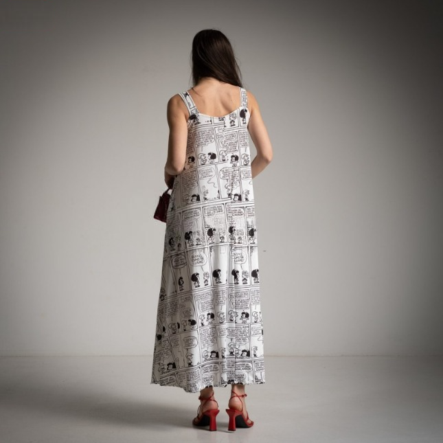 Vestido Estampado Mafalda ZARA
