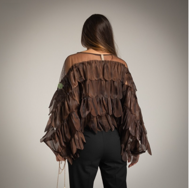 Blusa Pétalos Fantasy