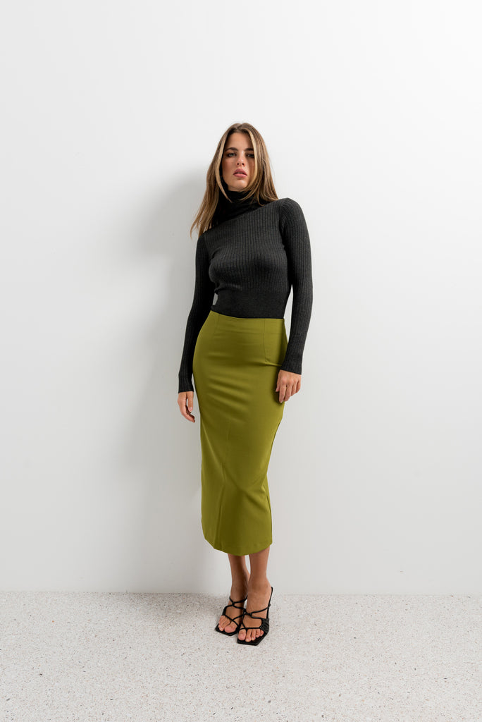 Falda Traje Verde