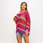 Jersey Verano Fucsia Rayas