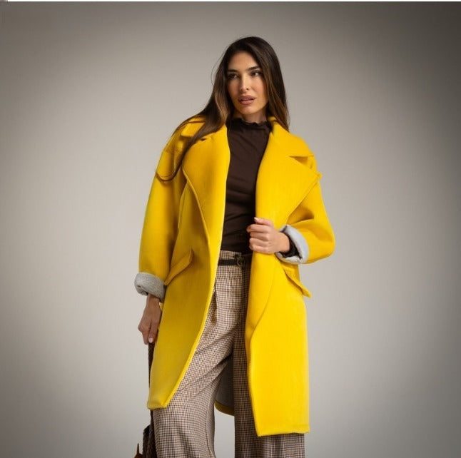 Abrigo Neopreno Amarillo Fluor