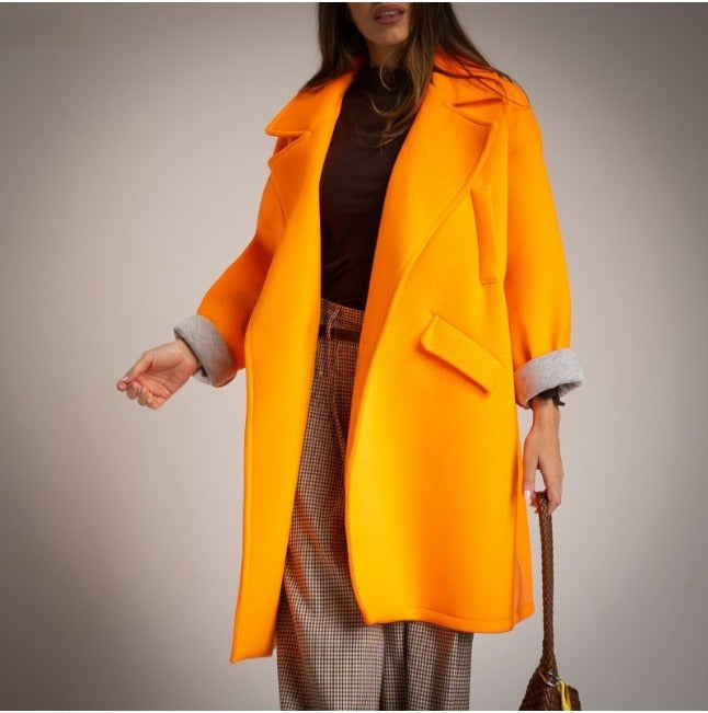 Abrigo naranja fluor neopreno