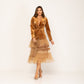 Falda de Tul Midi Beige Moda50