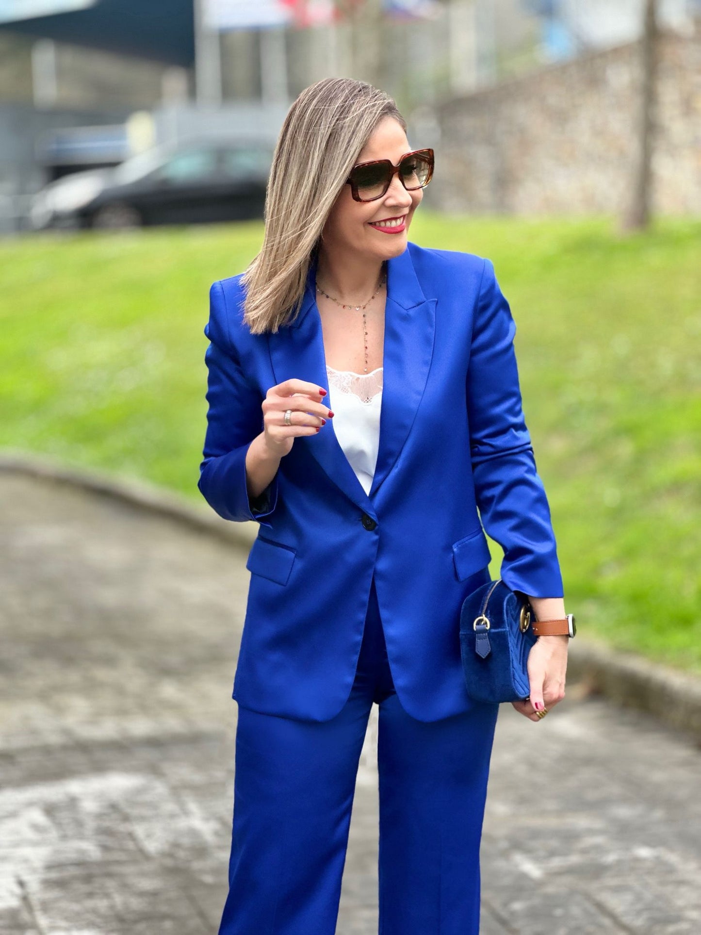 Blazer Traje Azul