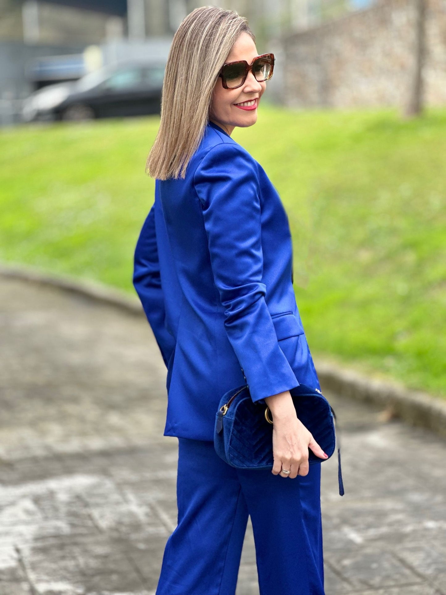 Blazer Traje Azul