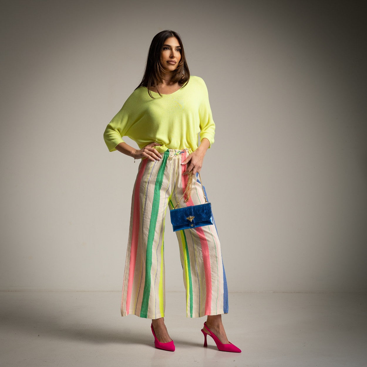 Jersey Fino de Angora Amarillo