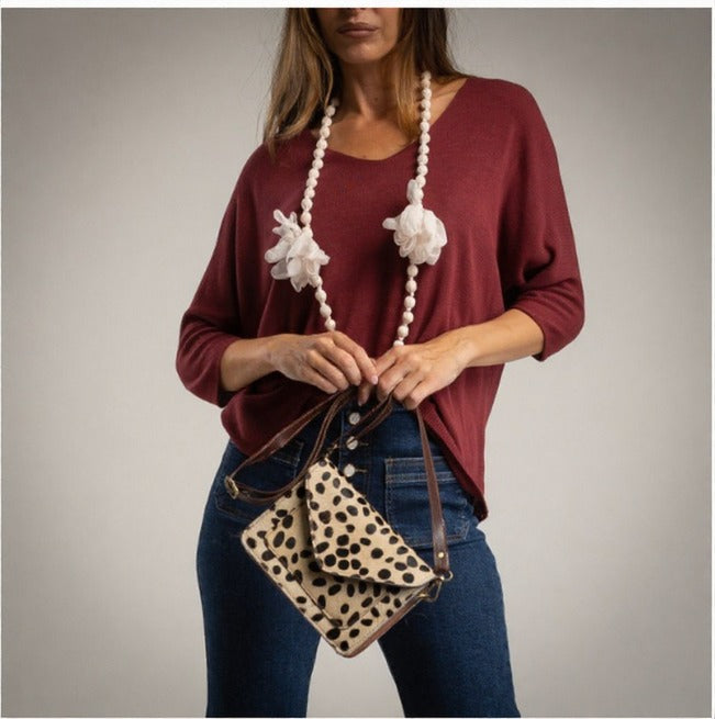 Jersey Fino de Angora Burgundy