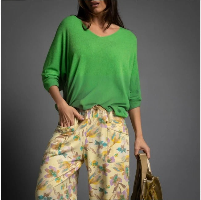 Jersey Fino de Angora Verde
