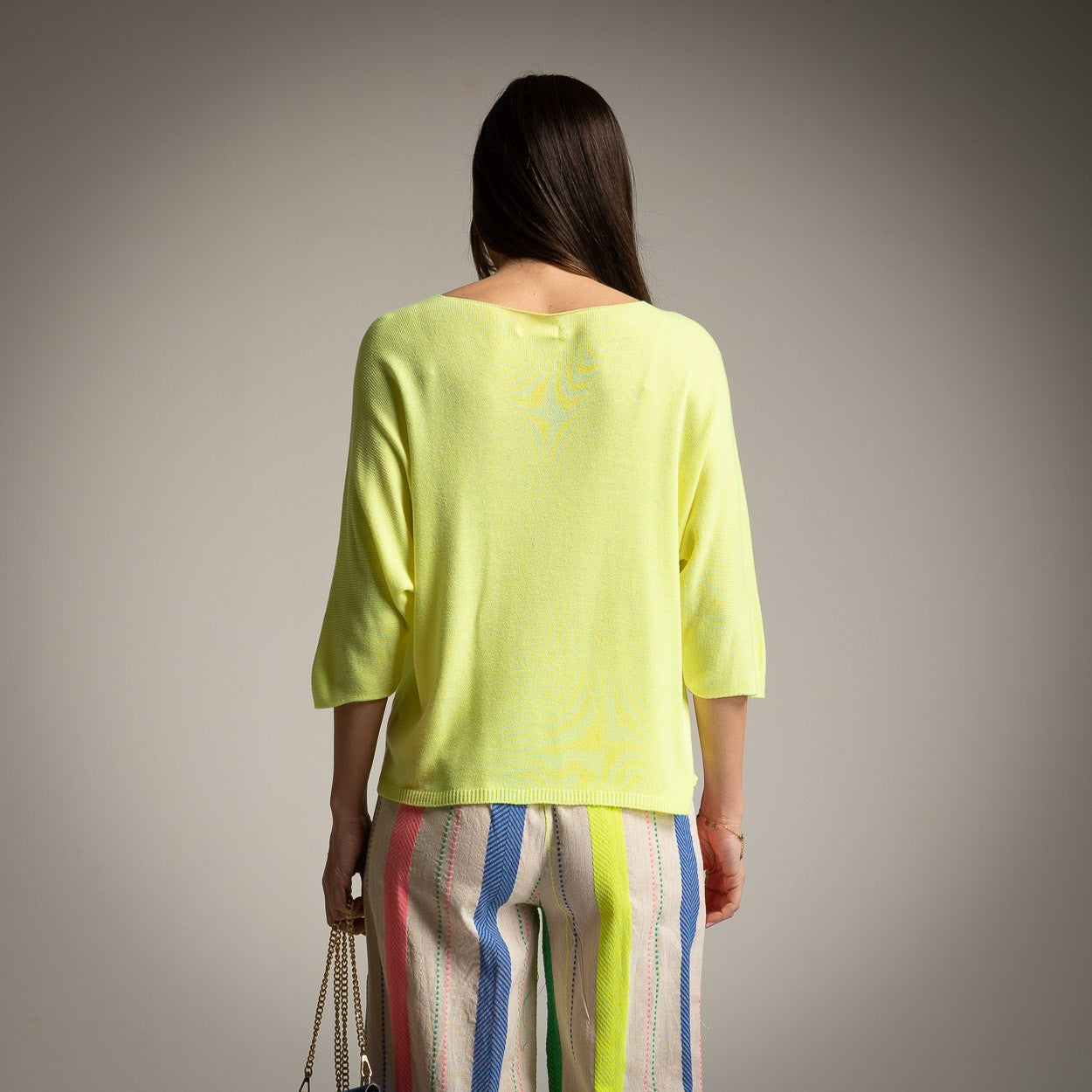 Jersey Fino de Verano Amarillo Fluor