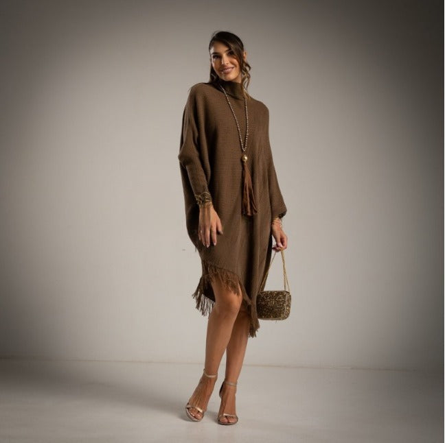 Maxi Poncho chocolate