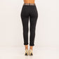Pantalón Pitillo NEgro con cinturón MANGO ZARA Tallas Grandes