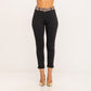 Pantalón Pitillo NEgro con cinturón MANGO ZARA Tallas Grandes