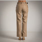 Pantalon ecopiel con cinturon beige Moda50