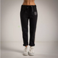 Pantalon sport color negro escudo con cristales de swarosvki Moda50