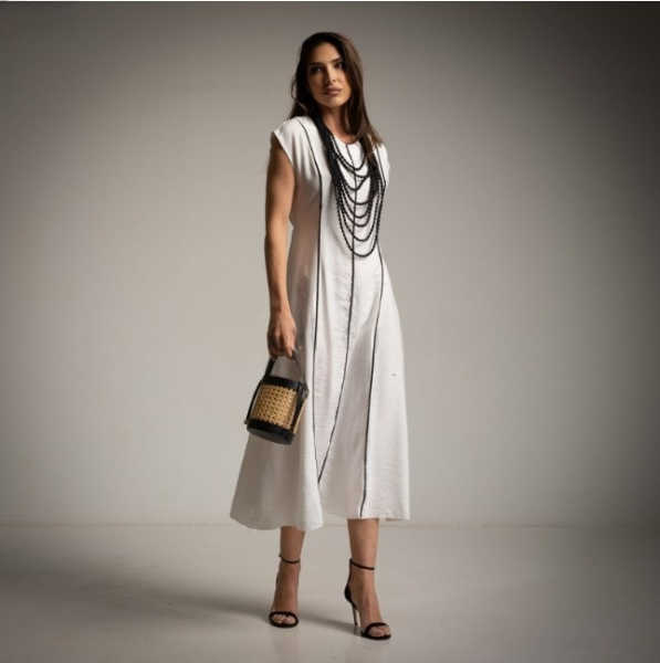 Vestido Casual Blanco