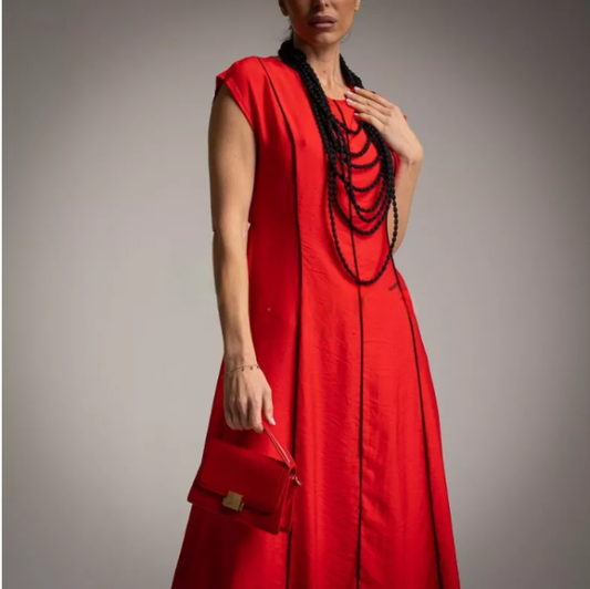 Vestido Casual Rojo