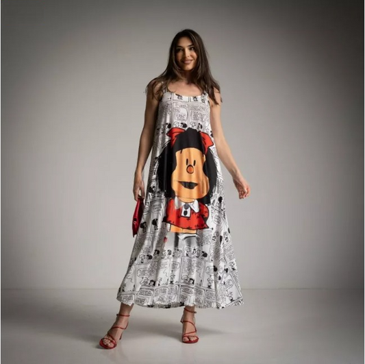 Vestido Estampado Mafalda Carlota and CO