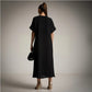 Vestido Kaftan Negro Carlota and CO