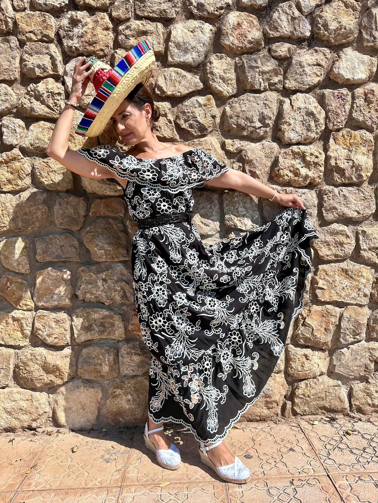 Vestido Ranchera Carmenmodelosenior