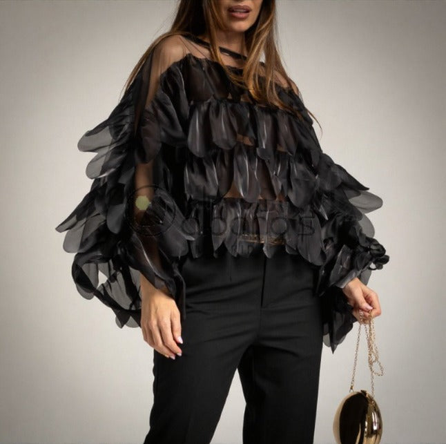 Blusa Pétalos Fantasy