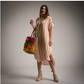 kaftan a rayas verde y fucsia